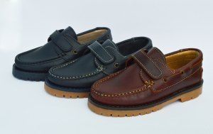 Náutico suela gruesa sin cordones niños