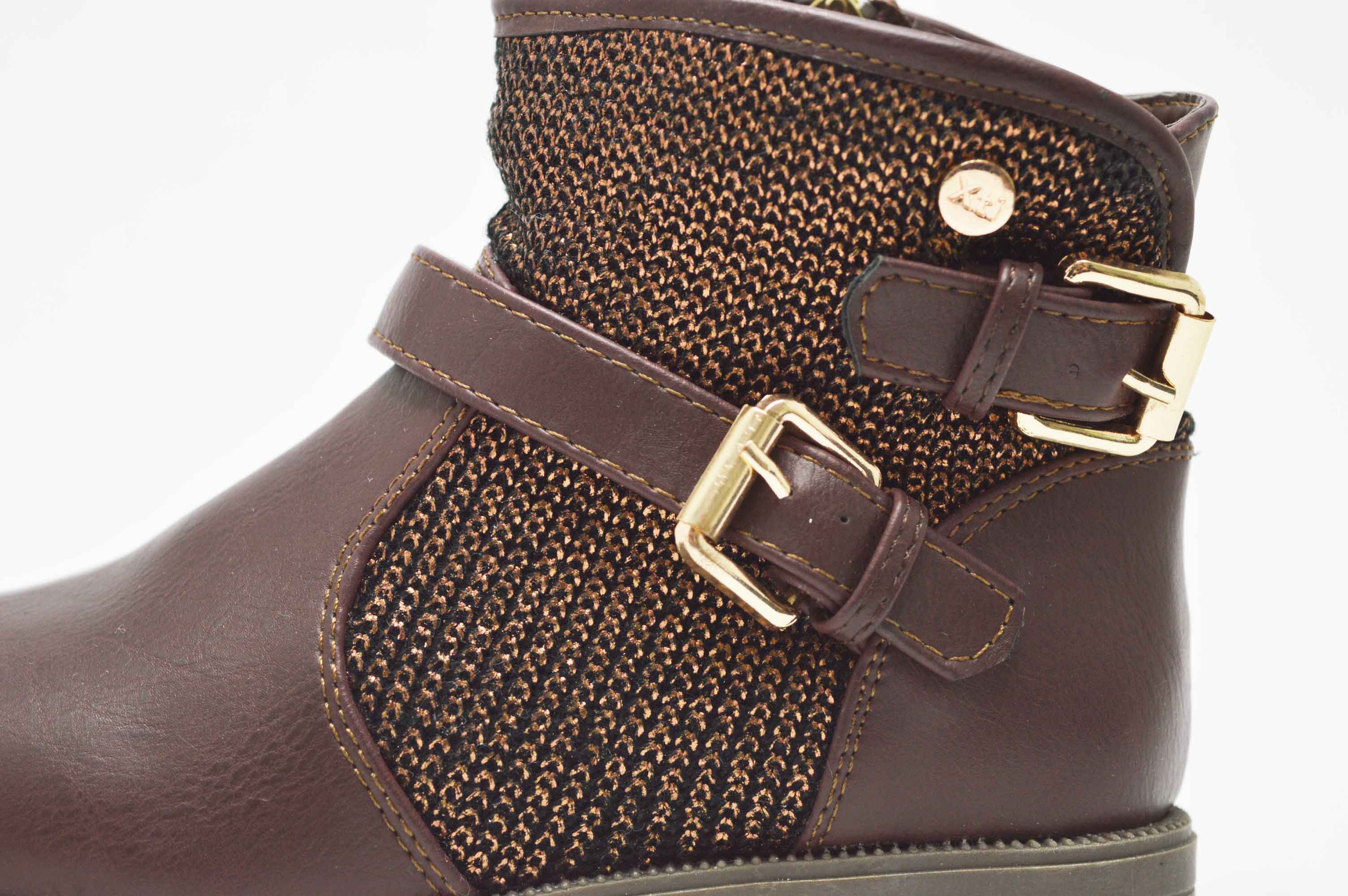 Botas hebillas marron niña - Imagen 5