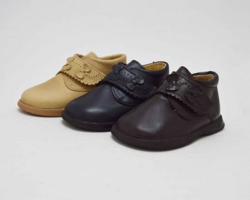 Botita lazos cierre adherente niña