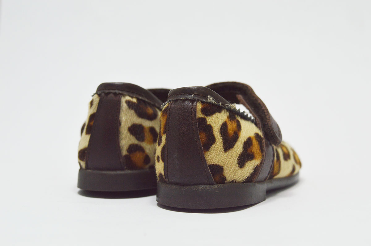 Merceditas estampado leopardo niña - Imagen 6