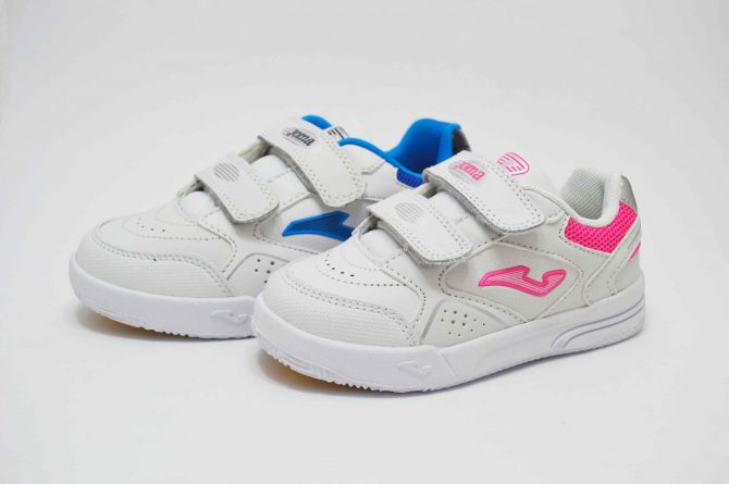 Deportivos blancos Joma niños
