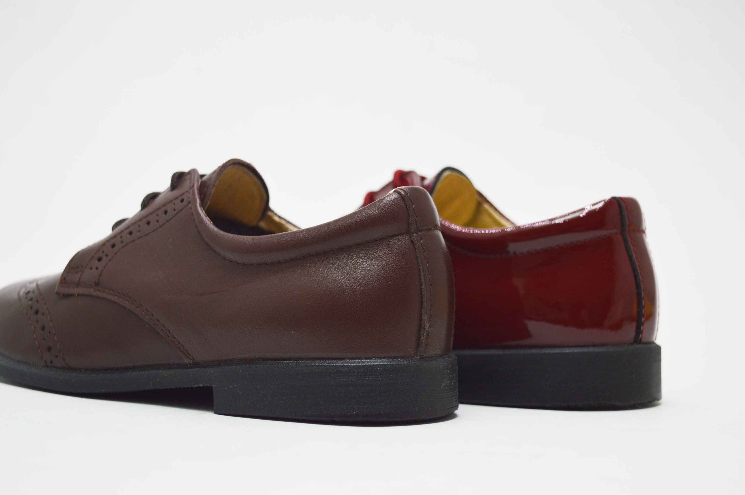Zapato blucher picado ceremonia niño - Imagen 11