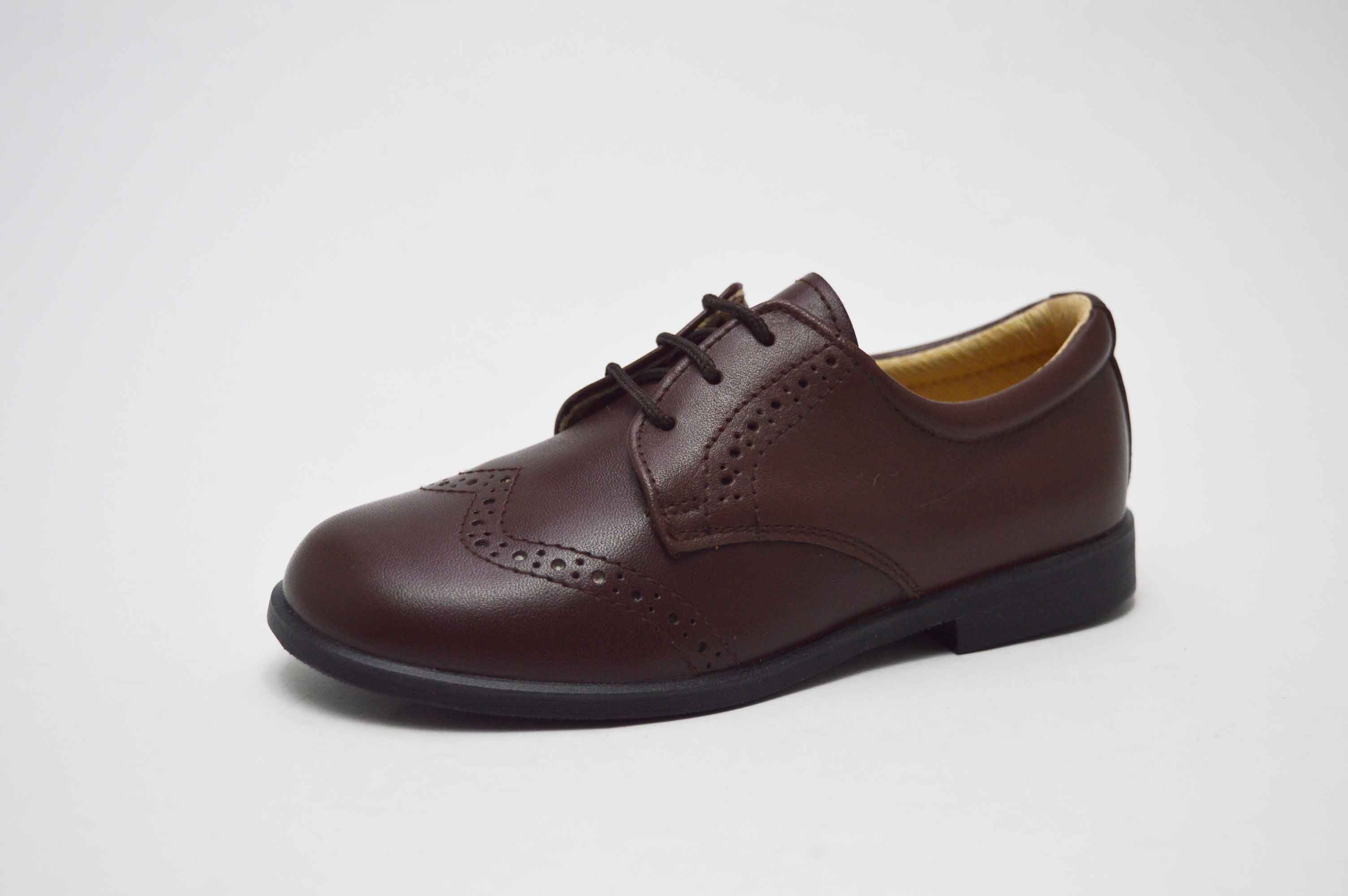 Zapato blucher picado ceremonia niño - Imagen 5