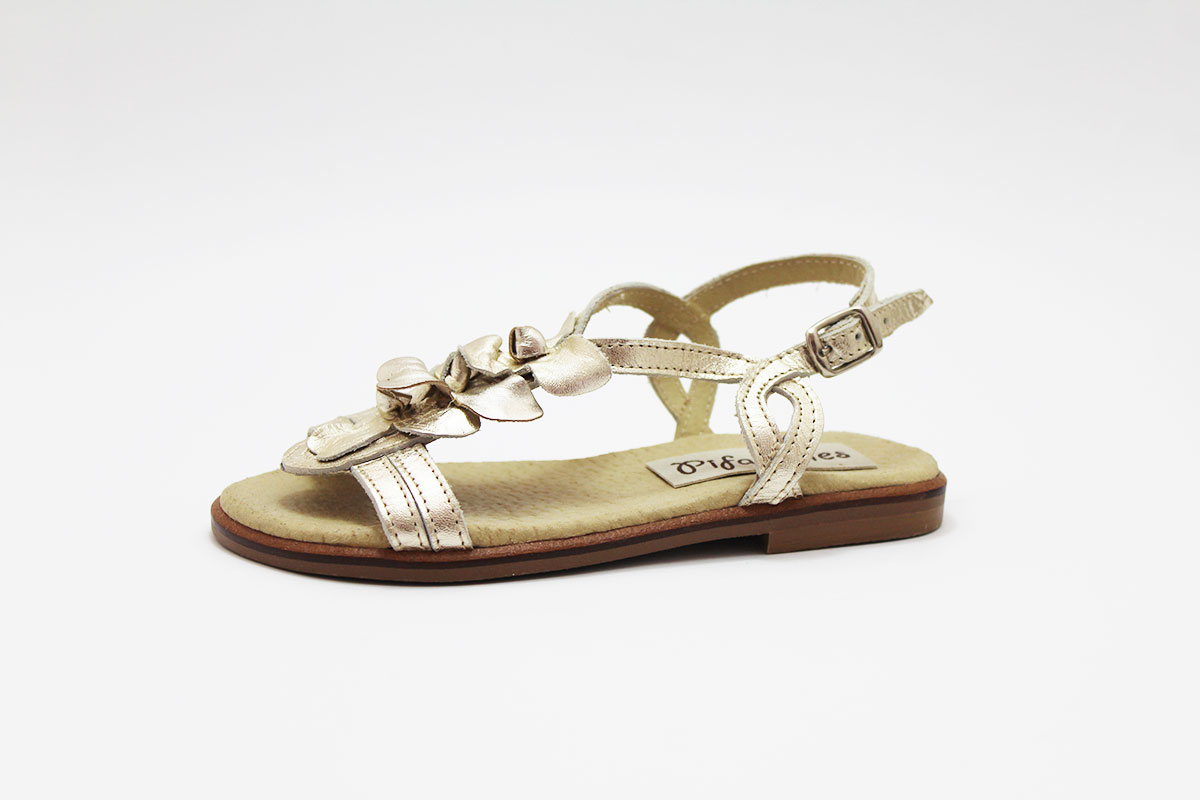Sandalias niña flor - Imagen 8