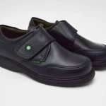 Zapato colegial azul puntera reforzada Gorila niño - Imagen 2