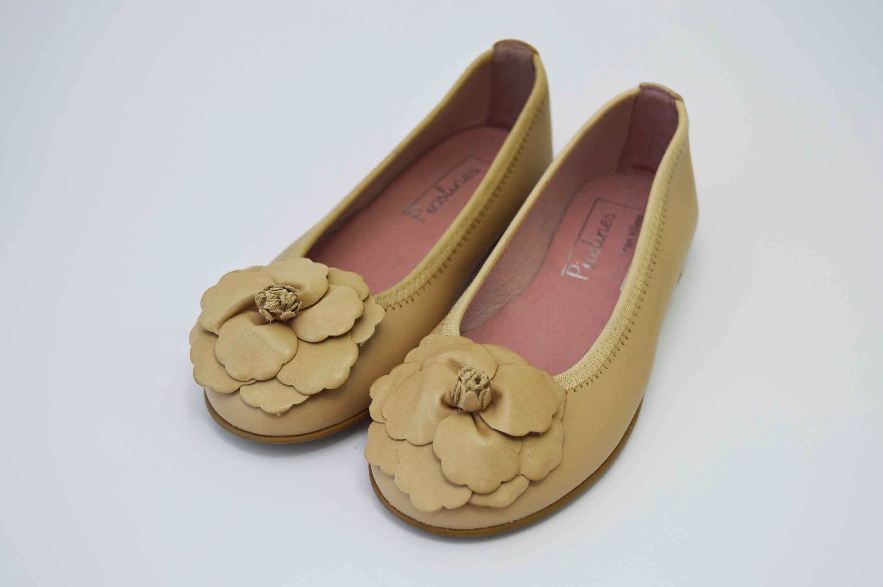 Bailarinas camel con adornos flor - Imagen 28