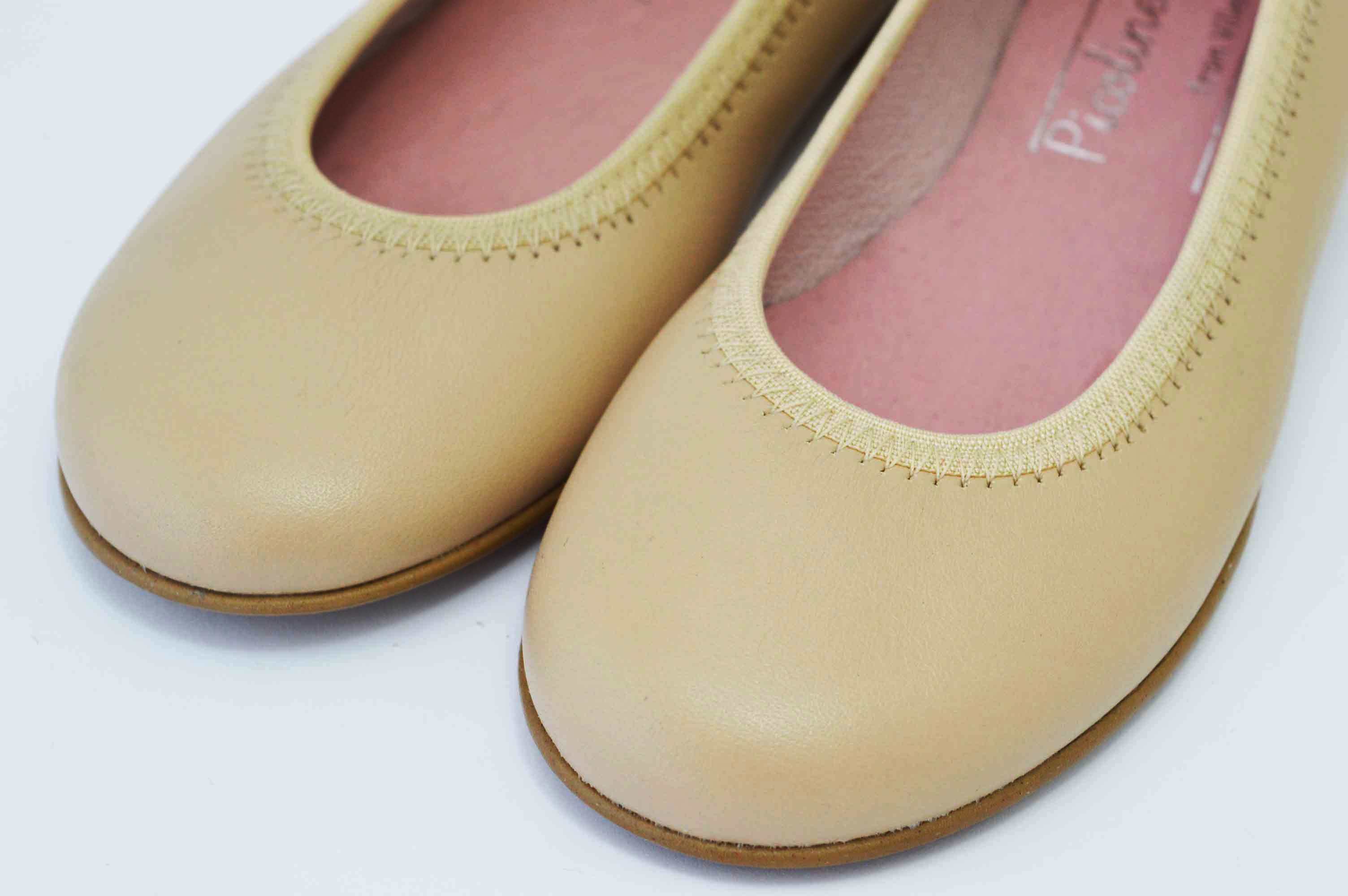 Bailarinas camel con adornos flor - Imagen 47