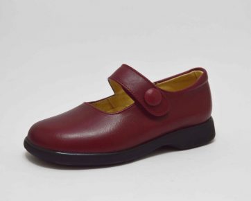 Mercedita colegial con cierre adherente-botón