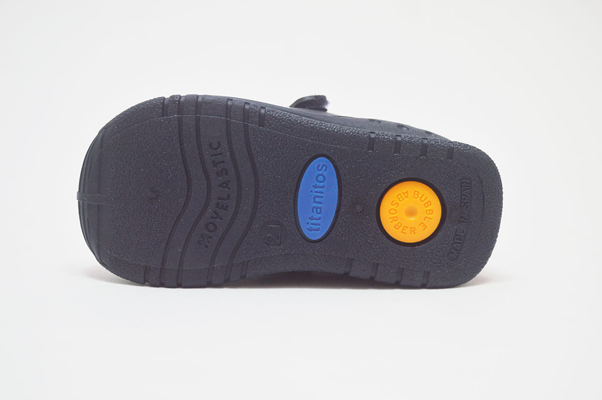 Bota combinada napa con serraje azul niño - Imagen 8