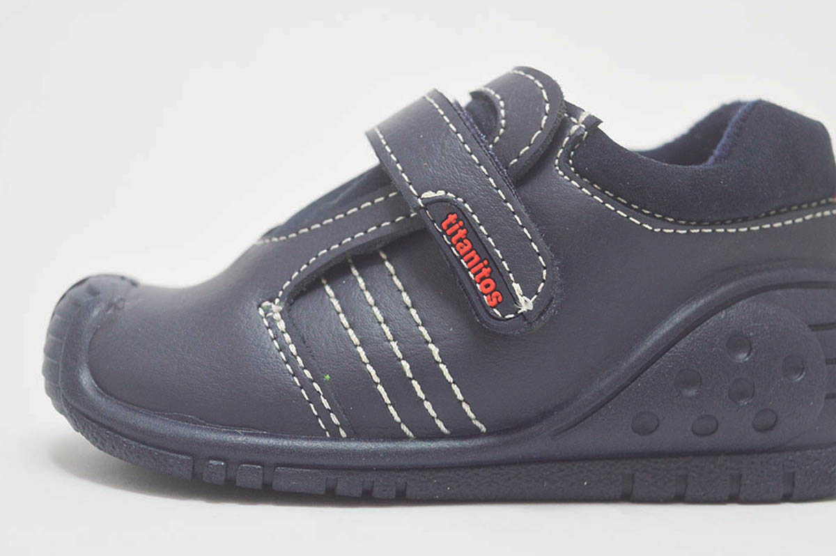 Bota combinada napa con serraje azul niño - Imagen 6