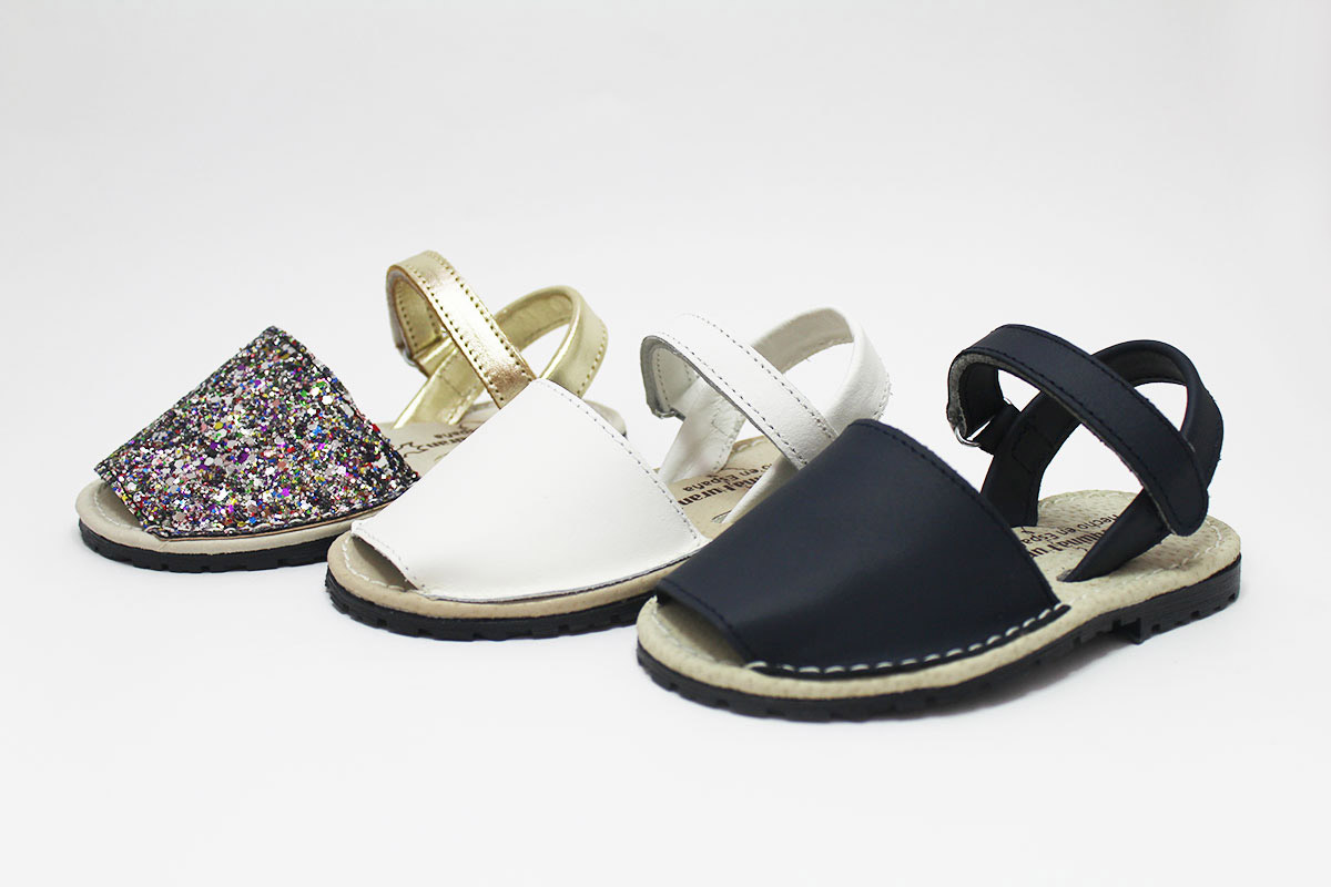 Menorquinas avarcas plantilla gel niños