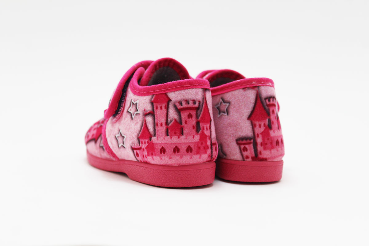 Zapatilla casa niña rosa princesa - Imagen 5