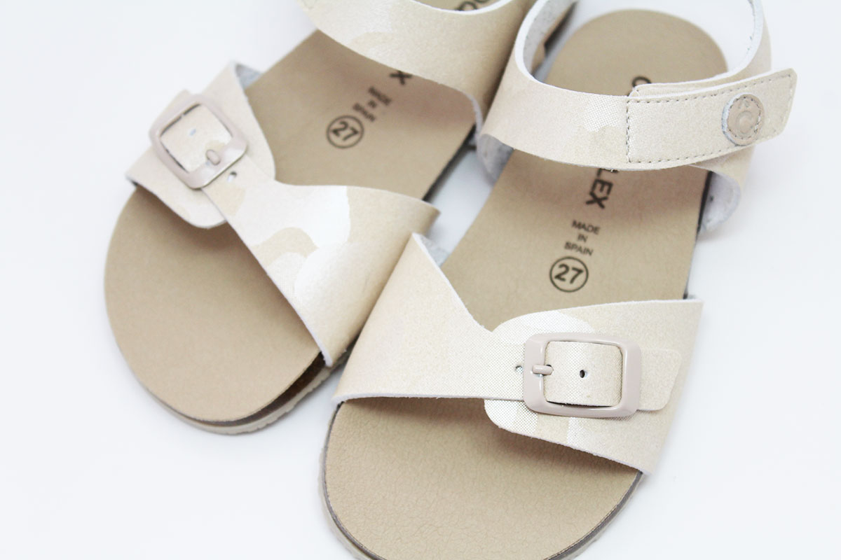 Sandalias respetuosas tipo bio Coqueflex estilo militar - Imagen 3