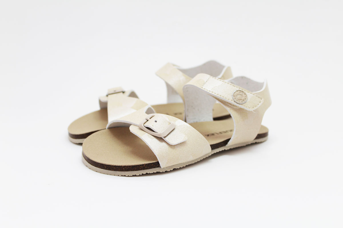 Sandalias respetuosas tipo bio Coqueflex estilo militar - Imagen 5