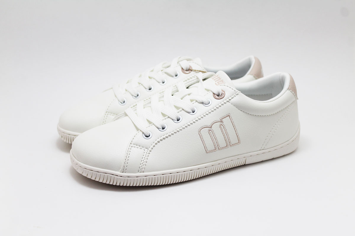 Deportivas respetuosas básicas blanco mujer Mustang - Imagen 2