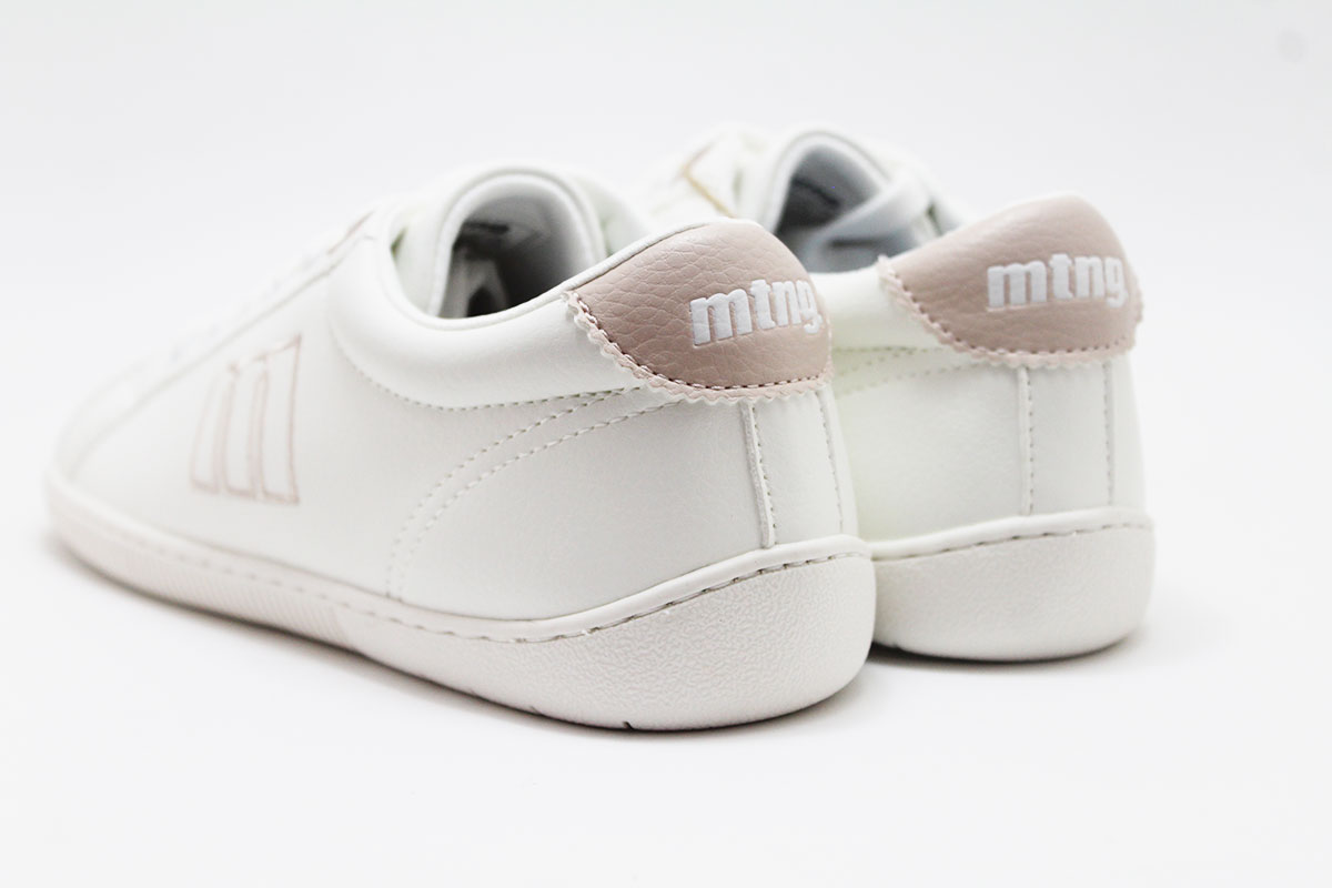 Deportivas respetuosas básicas blanco mujer Mustang - Imagen 6