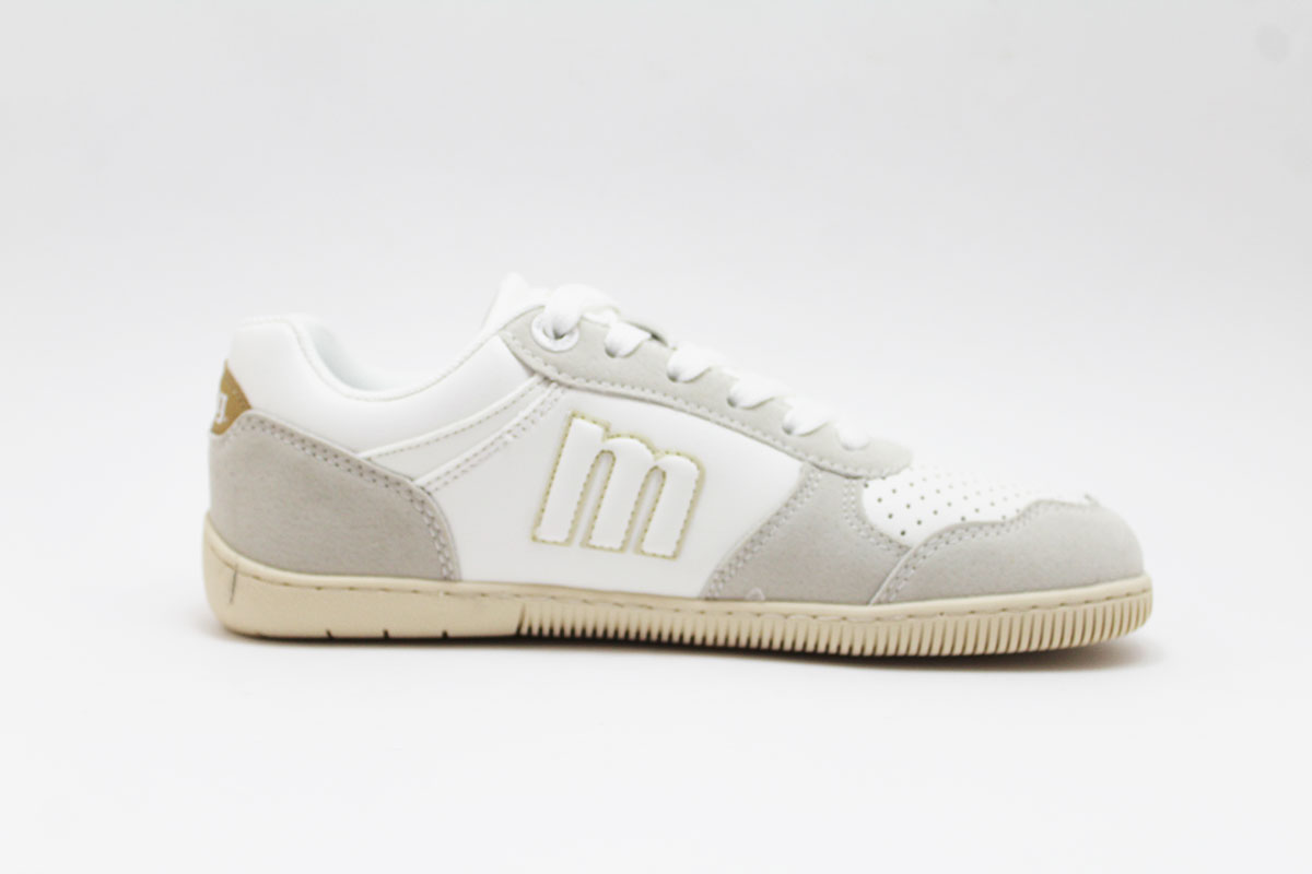 Deportivas respetuosas blanco combinada color mujer Mustang - Imagen 7