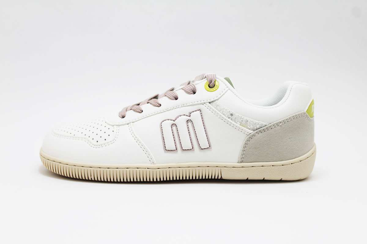 Deportivas respetuosas blanco combinada color mujer Mustang - Imagen 9