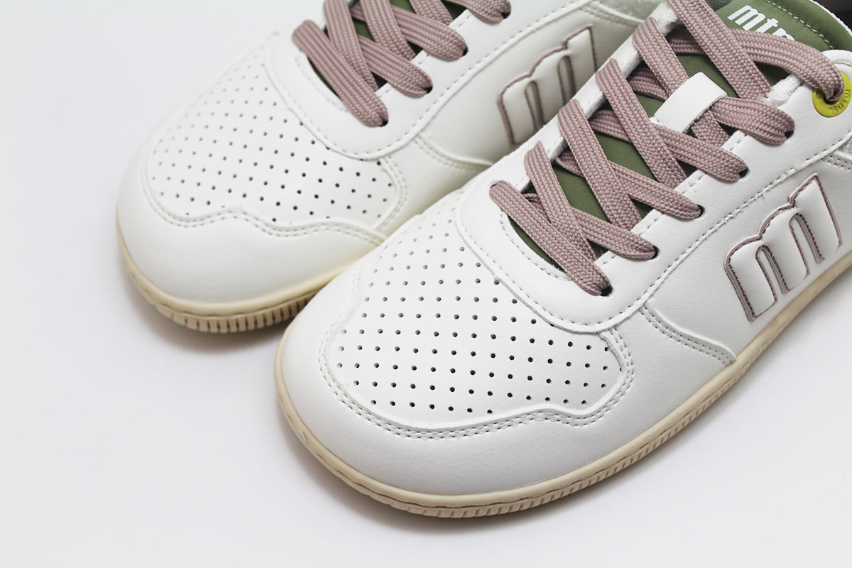 Deportivas respetuosas blanco combinada color mujer Mustang - Imagen 12