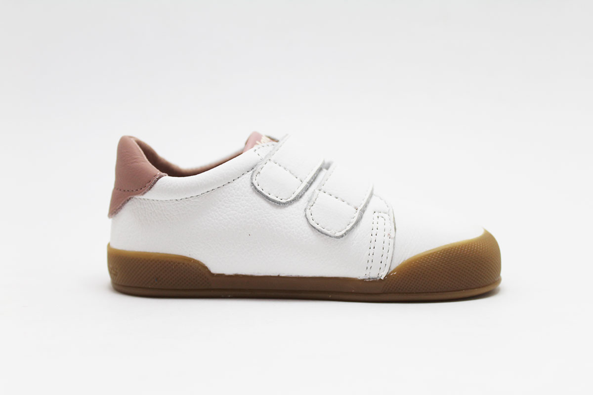 Deportivos Blanditos blanco rosa modelo Londres - Imagen 3
