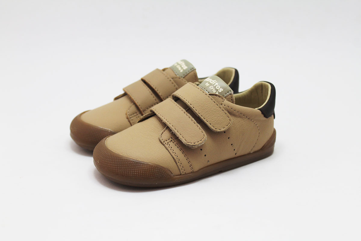 Zapatillas Blanditos by Crios beige marron PARIS - Imagen 2