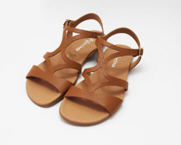 Sandalias barefoot mujer diseño tiras