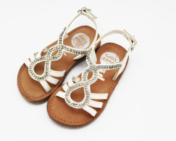 Sandalias niña Gioseppo perlitas modelo CASCABEL