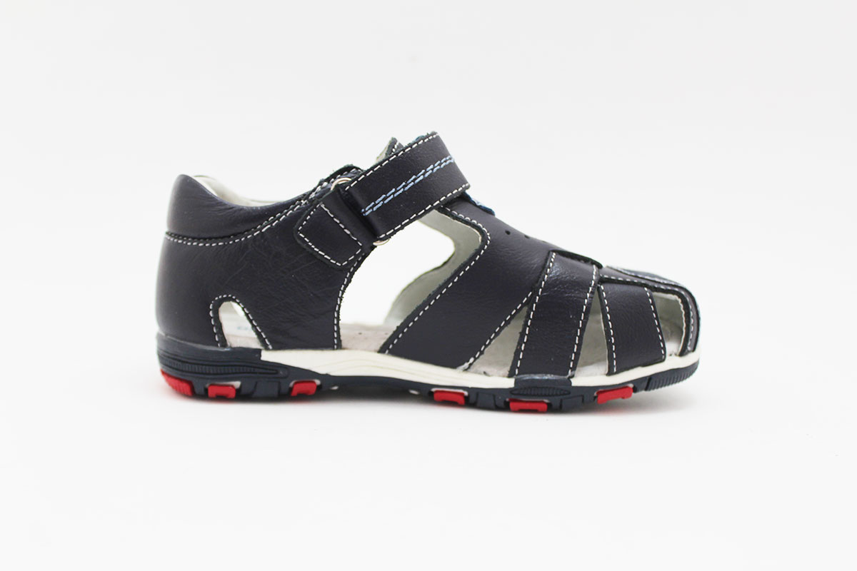Sandalias niño azul marino puntera bubble - Imagen 5